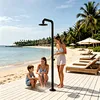 outdoor shower black